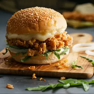 Crispy burger