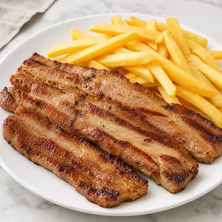 Entremeada Grelhada com Batata Frita