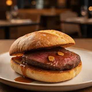 Prego de Picanha no Pão