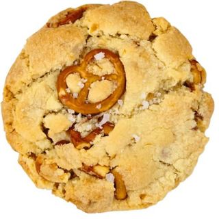 Cookie de Pretzel e Milka Caramelo