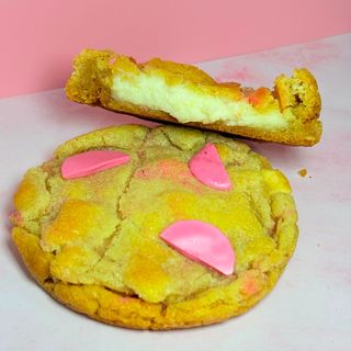 Cookie de Morango e Limão Recheado