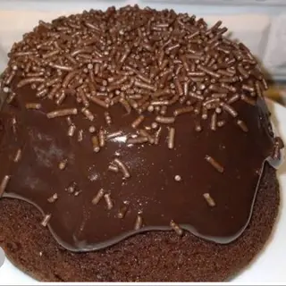 Mini Vulcão de brigadeiro