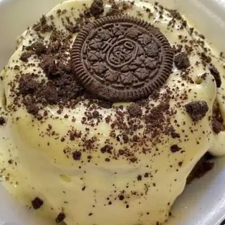Mini vulcão Oreo