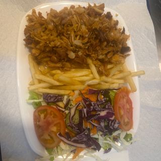Menu Prato de Kebab