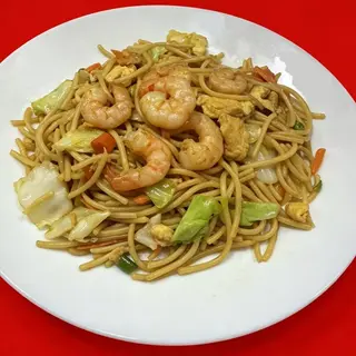 Massa frita de camarão