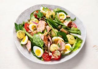 Salada Nicoise Com Atum e Pesto