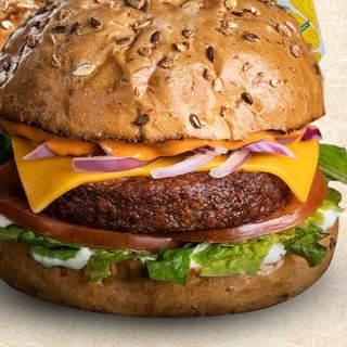 Menu beef burger