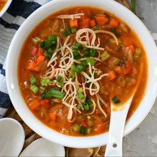 Veg Man-chow soup’s
