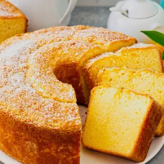 Fatia de Bolo de Laranja