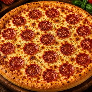 Pizza Chouriço com Mozzarella