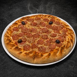 Pizza Calabresa com Cebola