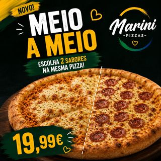 Pizza Meio a Meio