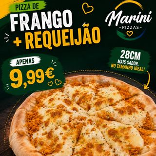 Pizza Frango Individual + Oferta Bebida Lata
