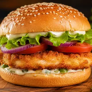 Hambúrguer de Frango