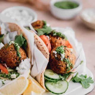 Falafel Pita Simple