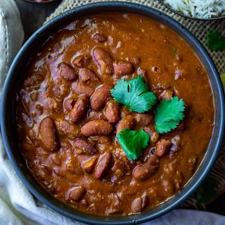 Sahi rajma with rice