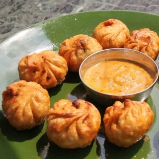 Chicken fried momo