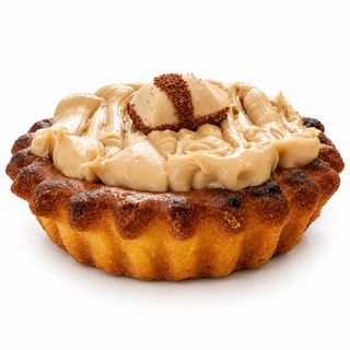 Tarte de Nata com Recheio de Kinder Bueno