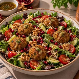 Salada de Falafel