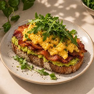 Tosta Ovo & bacon