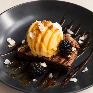 Brownie com Gelado