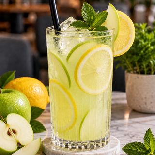 Limonada de Maçã Verde