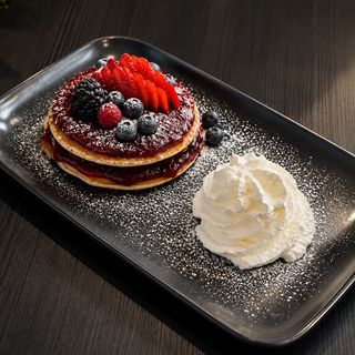 Panquecas de Frutos Vermelhos
