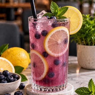 Limonada de Mirtilo