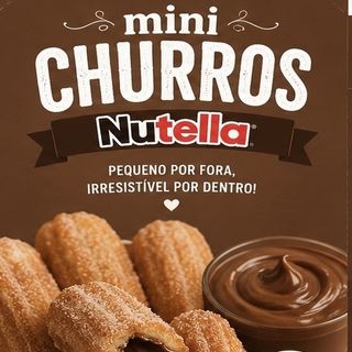 Mini churros Nutella