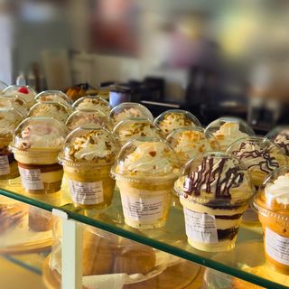 Bolo no Pote Doce de Leite