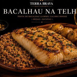 Bacalhau grelhado 2pax