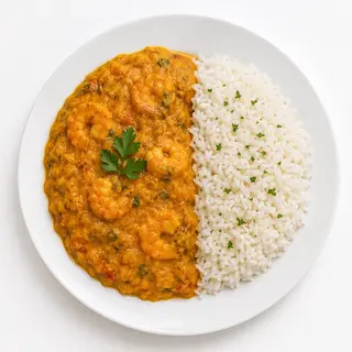 Vatapá de Camarão c/ arroz