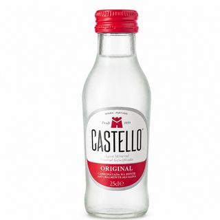 Água c/ gás Castelo 25cl