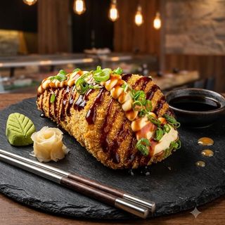 Temaki Camarão Panado