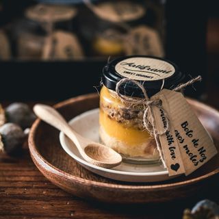 Bolo de frasco cenoura e chocolate