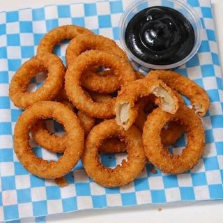 Aros de Cebola c/ cobertura de cerveja 6un