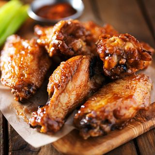 Chicken wings menu