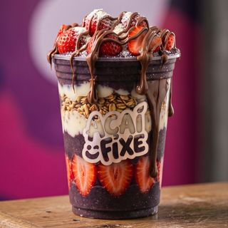 Exclusivo Açaí Explosão Nutella com Morango