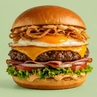 Hambúrguer completo