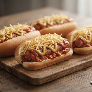 4 Mini Hot dog