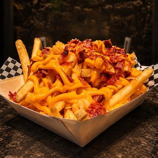 Batatas Cheddar & Bacon