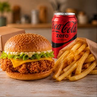 Menu Zinger Burger  Clássico
