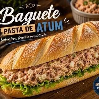 Baguete pasta de atum