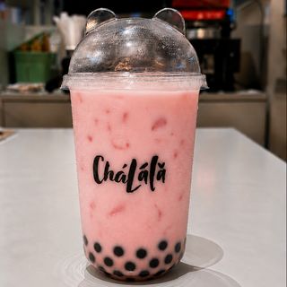 Milk Tea de Morango