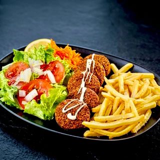 Menu Falafel em Prato 6u