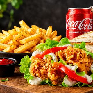 Menu Durum Twister Frango