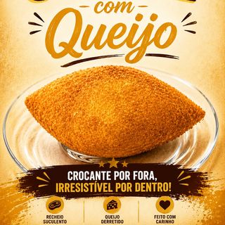 Bolinho de Queijo com Carne