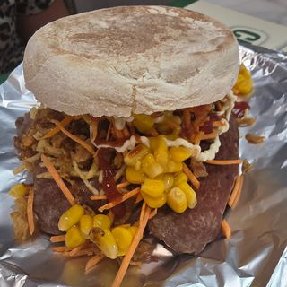 Prego Em Bolo Do Caco