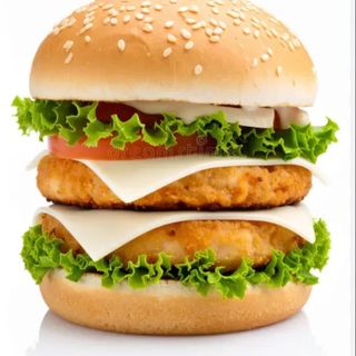 Hambúrguer Duplo de Frango