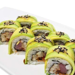 S45. Uramaki Dragon Roll 8-Pecas